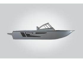 Пластиковая моторная лодка из полипропилена Swimmer-490