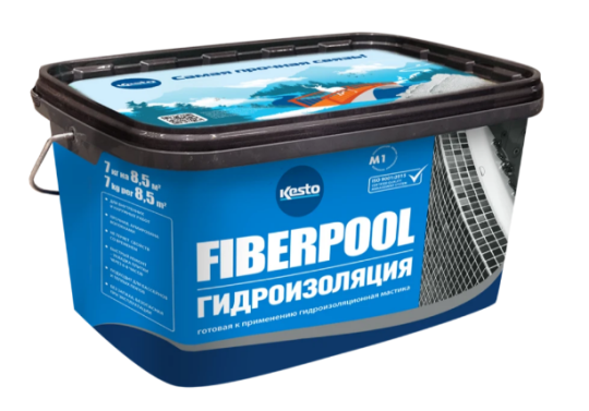 Фото 2 Гидроизоляционные мастики «Kesto Fiberpool», г.Санкт-Петербург 2024