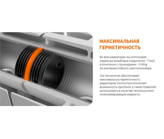 Фото 4 Алюминиевый радиатор АР1-500, г.Владимир 2024