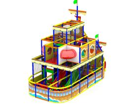 Лабиринт детский игровой «Корабль»