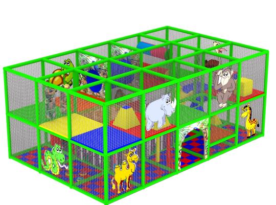 Фото 2 Лабиринт детский игровой "Зоопарк" 2014