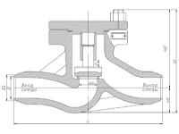 Клапан обратный производства: Т-18Б-1 ТКЗ, Т-118Б, Т-122БС, Т-123БС