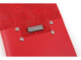 Бумажник водителя «Paolo Veronese» красный с отделением для паспорта