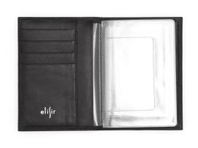 Бумажник водителя «Elisir», коллекция «Классик чёрный»