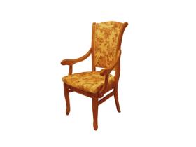 Кресло деревянное с мягким сиденьем