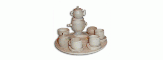 151239 картинка каталога «Производство России». Продукция Комплект чайной посуды из дерева, г.Москва 2015