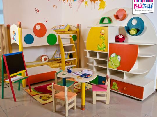 Фото 3 Комплект мебели в детскую для творческих малышей, г.Верхняя Пышма 2015