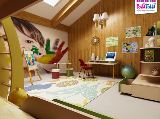 Фото 7 Комплект мебели в детскую для творческих малышей, г.Верхняя Пышма 2015