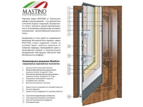 Входные металлические двери MASTINO