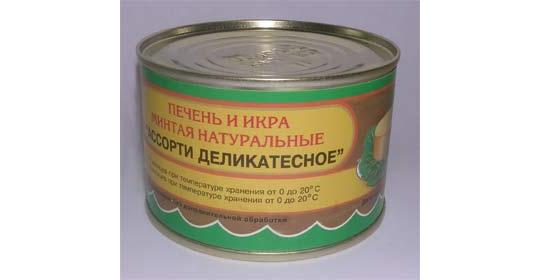 Фото 2 Печень минтая натуральная в консервах, г.Петропавловск-Камчатский 2015