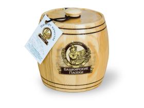 Мед в сувенирной упаковке из дерева