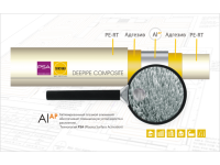 Трубы DEEPIPE COMPOSITE UNIVERSAL PERT-ALAP, 16x2, 1,0MPa, 95C, Class 5, ГОСТ