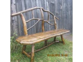 Авторские деревянные скамейки, стулья, столы