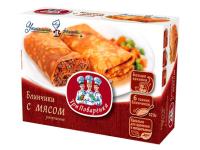 Замороженные блинчики в упаковке «Три поваренка»