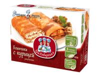 Замороженные блинчики в упаковке «Три поваренка»