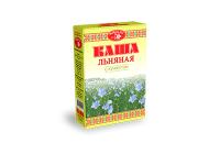 Льняные каши в картонной упаковке