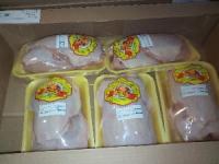 Охлажденная мясная продукция на пластиковой подложке