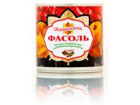 Консервированная фасоль в жестяных банках