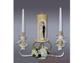 Свадебные свечи для декора