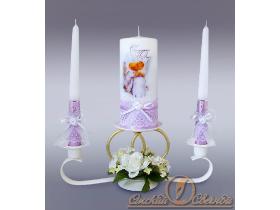 Свадебные свечи для декора