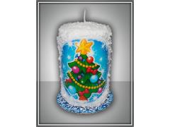 Фото 1 Новогодние и рождественские свечи, г.Омск 2016