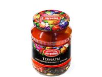 Консервированные томаты в стеклянных банках