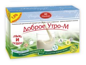 Сухой соево-молочный напиток «Доброе Утро-М»