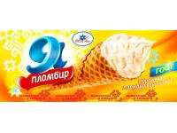 Мороженое в вафельных рожках