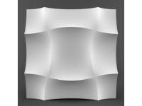 Гипсовые 3D-панели размером 600*600 мм.