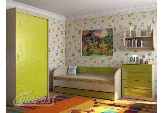 Фото 7 Набор мебели для детской, цвет Лайм, г.Севастополь 2016