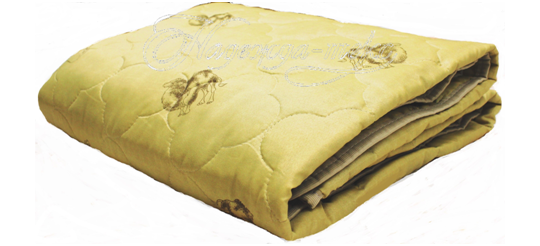 Фото 2 Двуспальные одеяла из верблюжьей шерсти, г.Иваново 2016