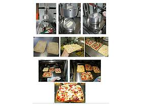 Пресс-печи для выпекания заготовок из теста для пиццы