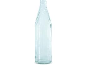 Прозрачная бутылка для безалкогольных напитков