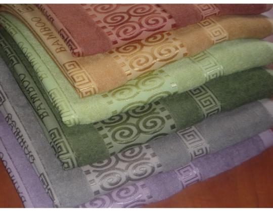 Фото 4 Махровые полотенца из волокон бамбука, г.Самара 2016