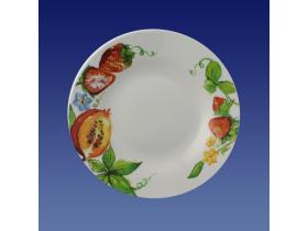Фарфоровые тарелки с росписью под акварель