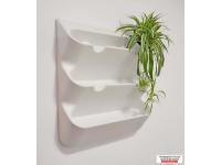Фитомодуль 60х65 см Цвет - белый Модульная система BOXSAND