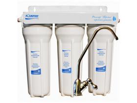 Трехступенчатый фильтр для очистки питьевой воды
