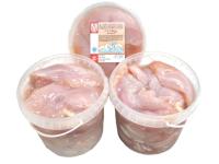 Продукция из мяса птицы на подложке