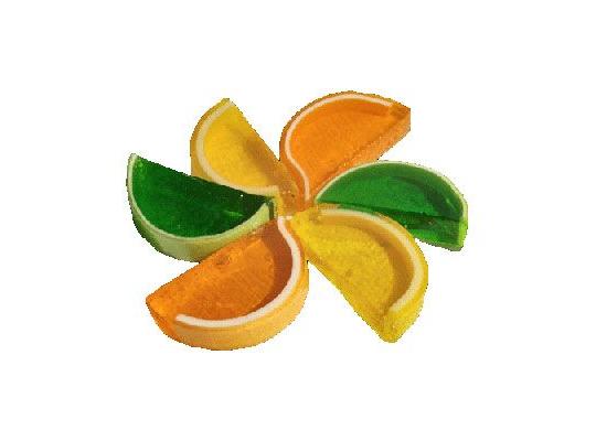 Фото 2 Дольки ассорти с корочкой Самый популярный мармелад – экзотические дольки со вкусом апельсина, лимона, киви, арбуза, дыни, груш 2016