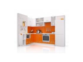 Кухонные гарнитуры с элементами из акрилового пластика