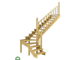 Лестницы деревянные межэтажные