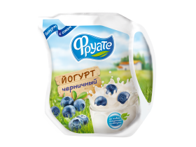 Натуральный йогурт с фруктами ТМ «Фруате»