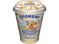 Мороженое в пластиковом стакане