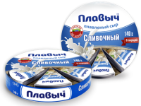 Плавленый сыр в сегментированной упаковке