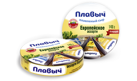 Фото 2 Плавленый сыр в сегментированной упаковке, г.Барнаул 2016