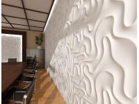 3D гипсовые панели для интерьера помещений