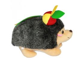 Мягкая игрушка «Ежик с яблоком» (норковый)