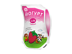 Фото 1 Молочный йогурт ТМ «Кезский сырзавод», г.Ижевск 2016