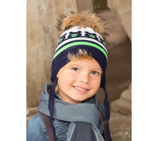 Фото 3 Детские зимние шапки с меховым бубоном, г.Москва 2017