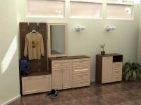 Функциональные шкафы и стенки в прихожую